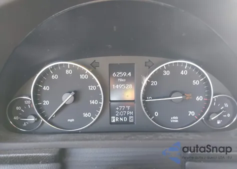 2005 Mercedes-Benz C 230 Kompressor Sport z USA, uszkodzony, nr VIN WDBRF40J05F711125